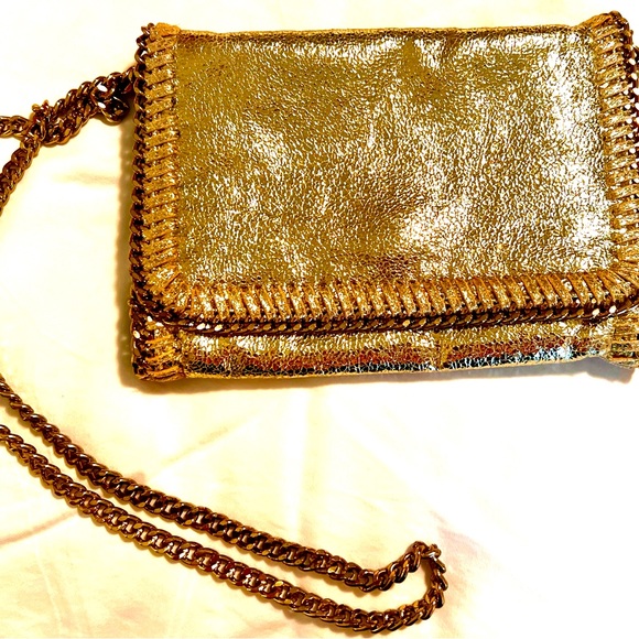 Gold crossbody bag - Picture 3 of 5